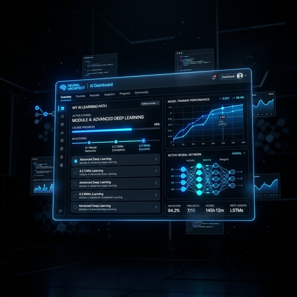 Web development project dashboard preview